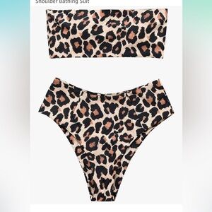 Leopard Print Bikini Set